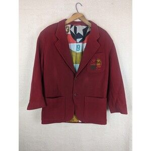 Looney‎ Tunes Coat Cashmere Blend Bugs Bunny 1993 Y2K Urban Trendy Hip Hop Party